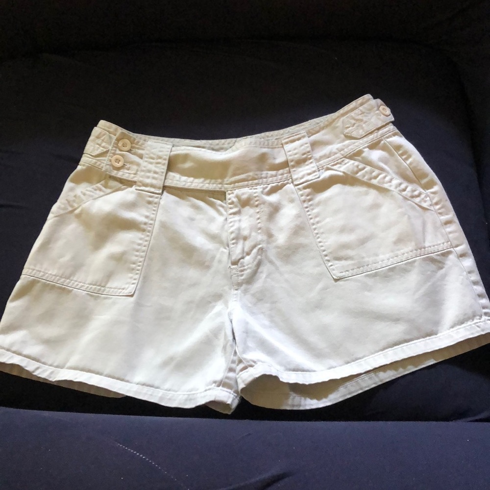 Casablanca Sport off white Cargo Shorts with Relaxed Fit